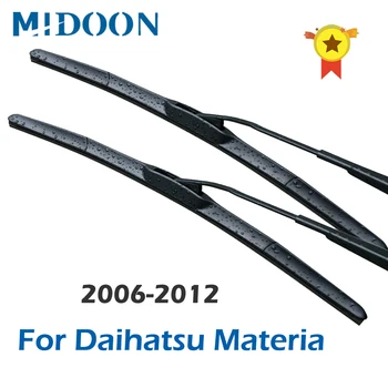 Хибридни четки за чистачки MIDOON за Daihatsu Materia, Подходящи за куки 2006 2007 2008 2009 2010 2011 2012