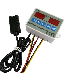 Цифров термостат Температура Влажност ControllerST3022 машина за висока точност температурна сонда едно-чип влагомер, Термометър