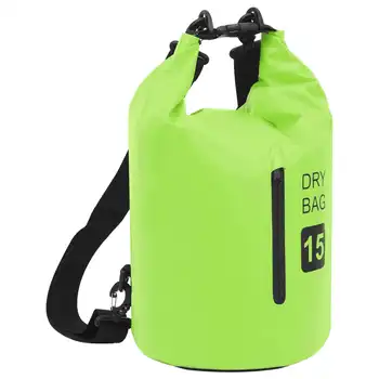 Чанта за съхранение 15Л 20Л 30 л с цип зелената 4 литра PVC