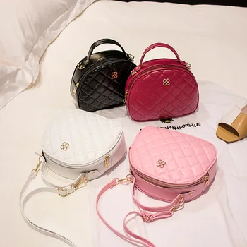 Чанта през рамо от изкуствена кожа, текстурная чанта, дамска чанта на едно рамо, модерен минималистичен Стил, Водоустойчив Голям Капацитет